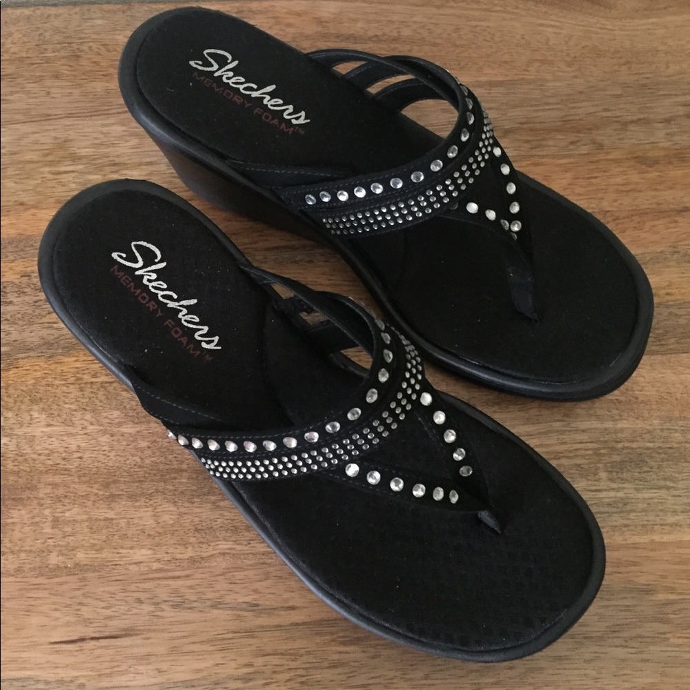 Skechers Wedge Heel With Crystals
